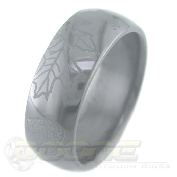 Black Zirconium Leaves - Image 3