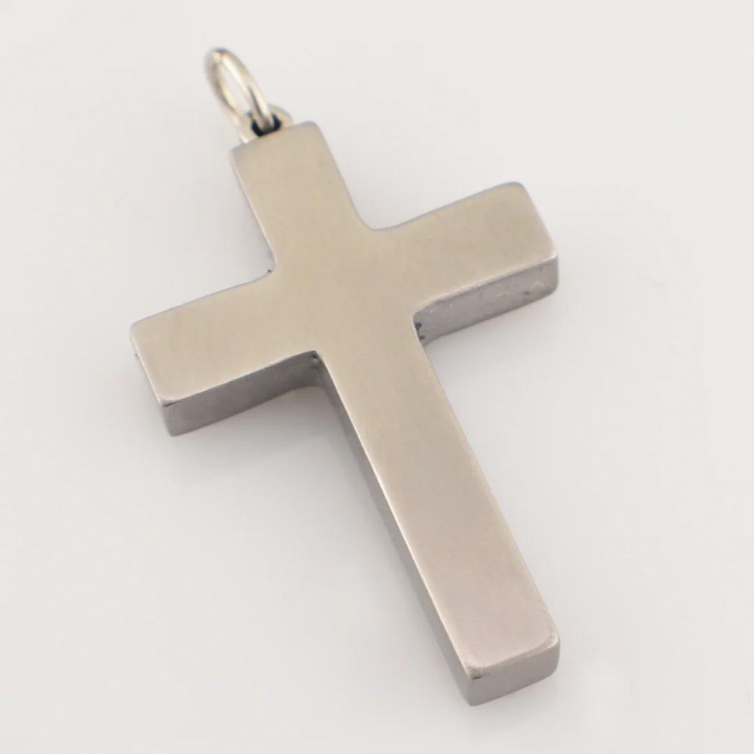 Mokume Cross Pendant - Image 5