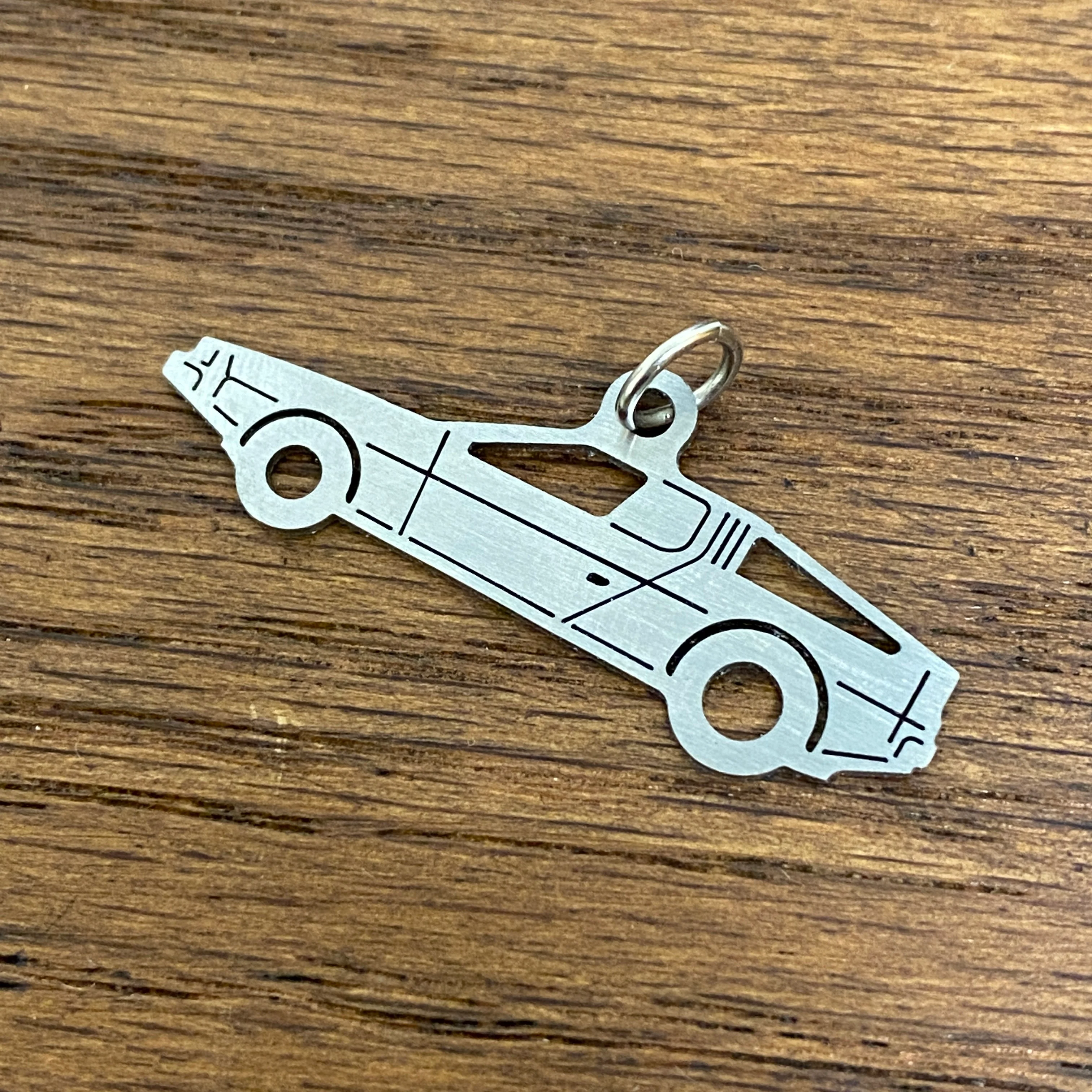 Stainless Steel Delorean Earrings/Pendant - Image 4