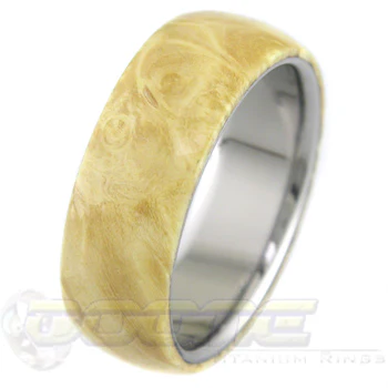 Wood Over Metal Sleeve Ring - Image 2