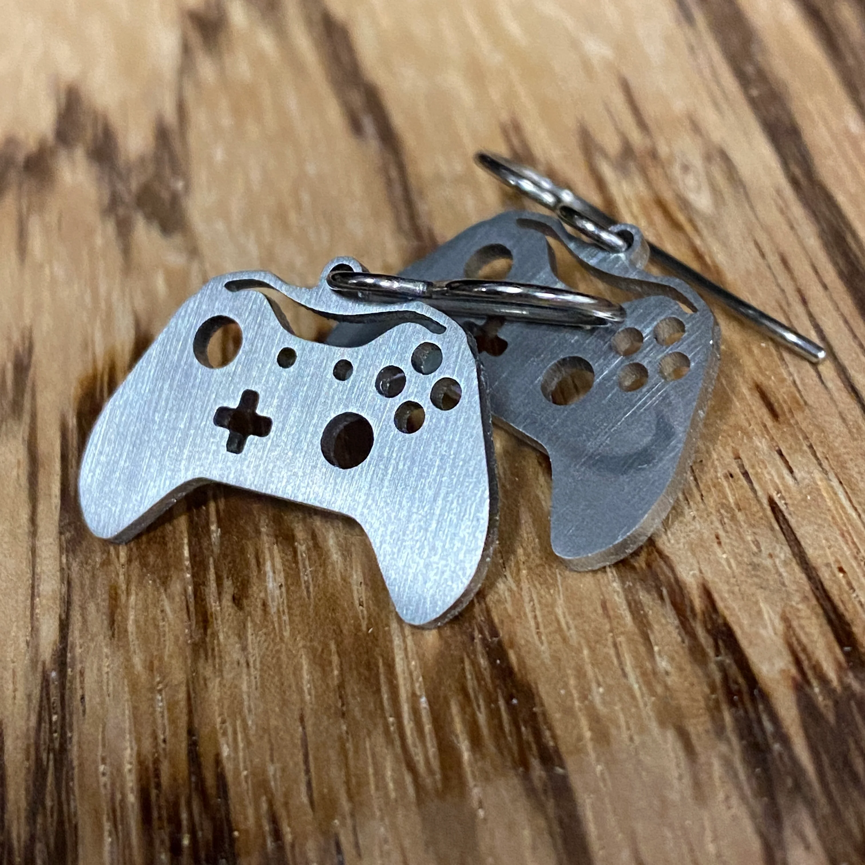 Titanium Game Controller Earrings - Image 3