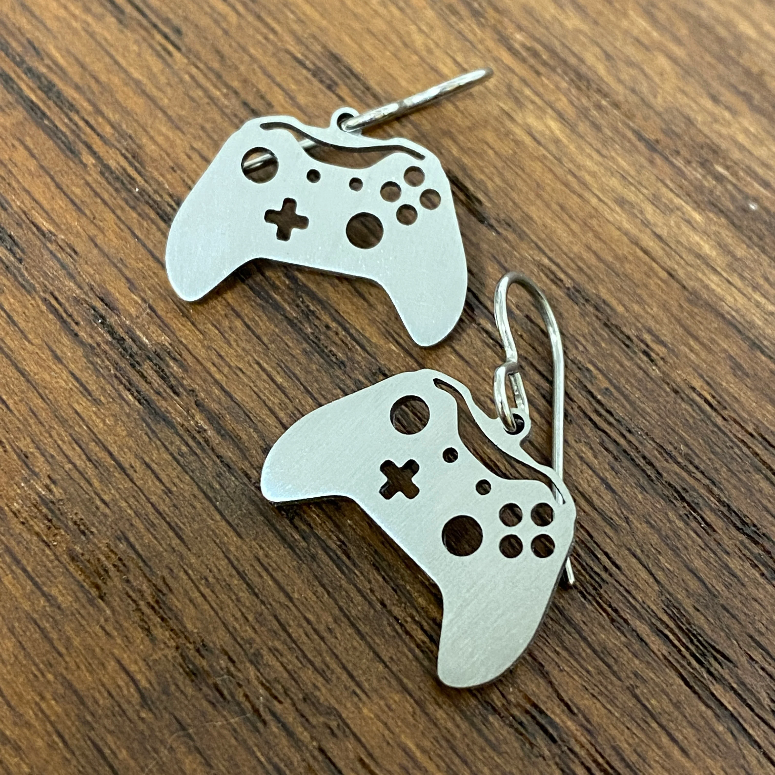 Titanium Game Controller Earrings - Image 6