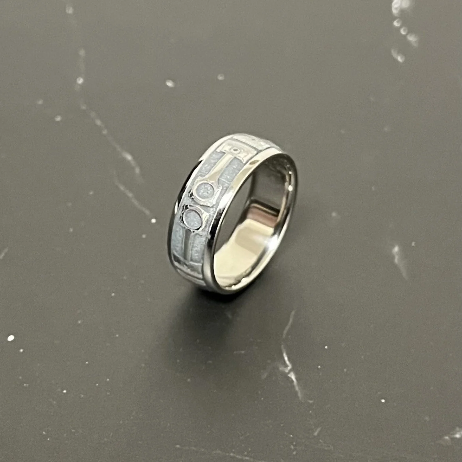 Laser Engraved Piston Ring - Image 4