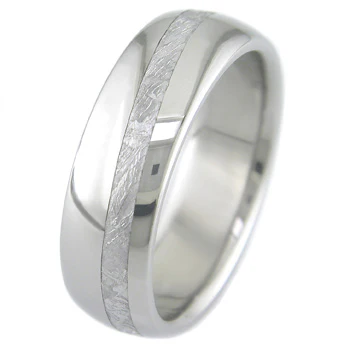 Meteorite Skew Ring