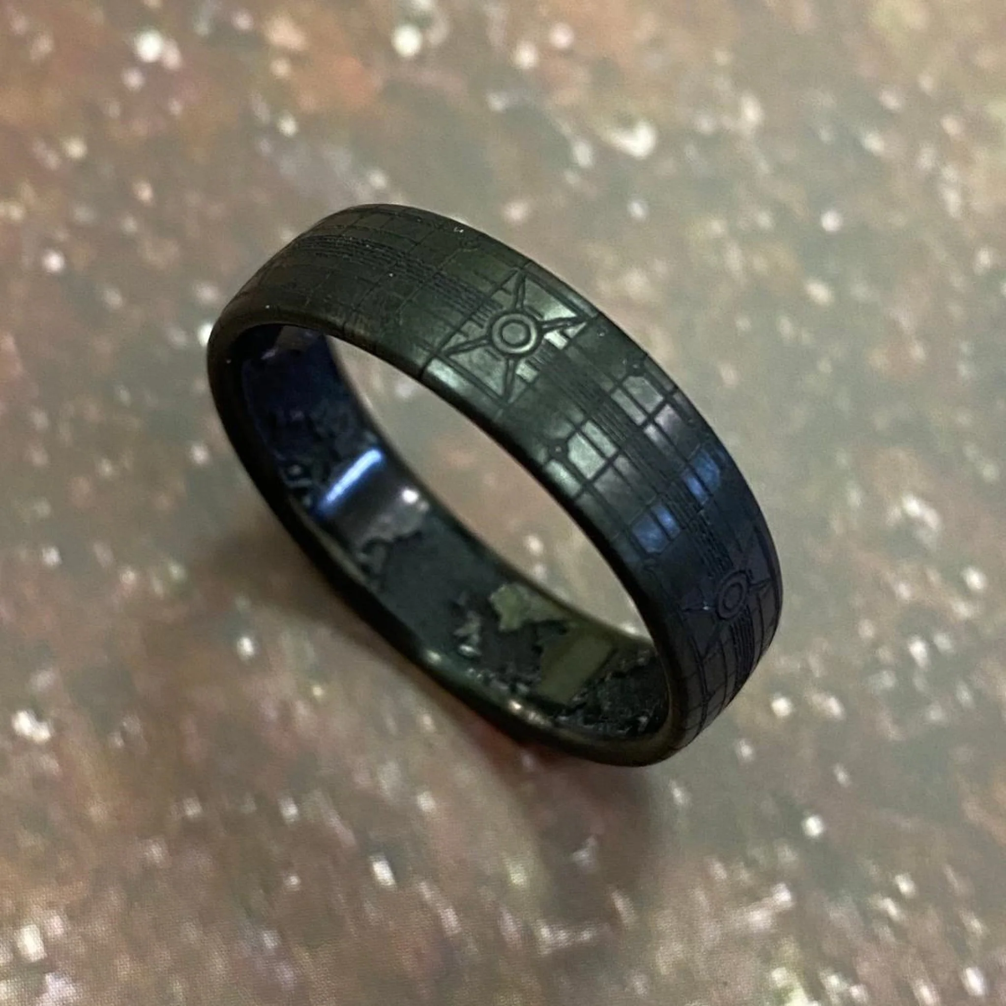 Original Gamer Ring in Black Zirconium - Image 3