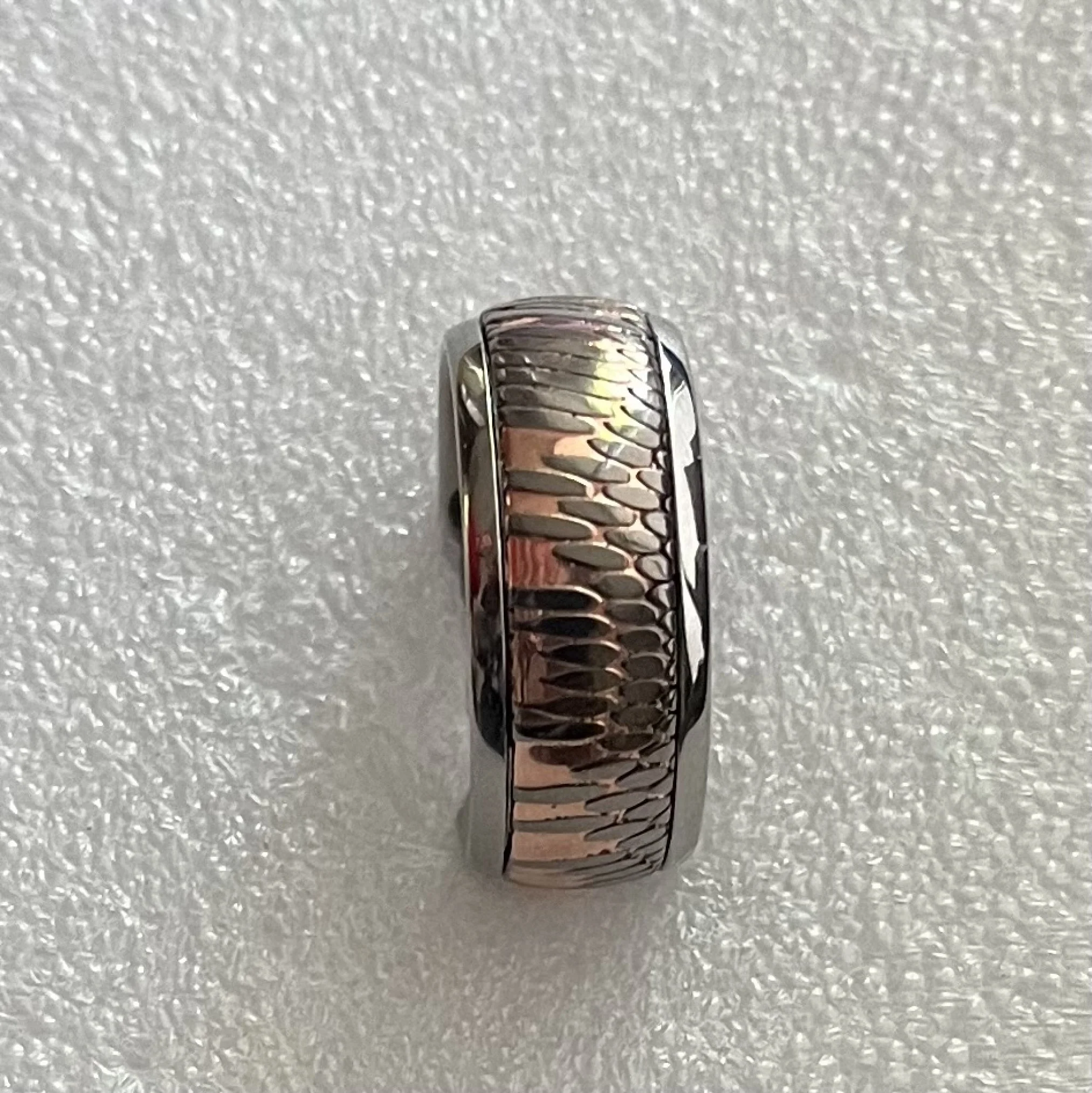 Titanium with Superconductor Spinner Ring - Image 2