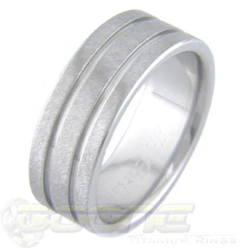 Two Grooves with Rough Scratch